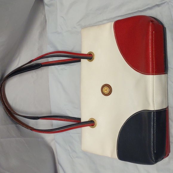 Vintage La Tour Eiffel Pebble Leather Zip Top Shoulder Bag RARE!!! - Picture 1 of 16